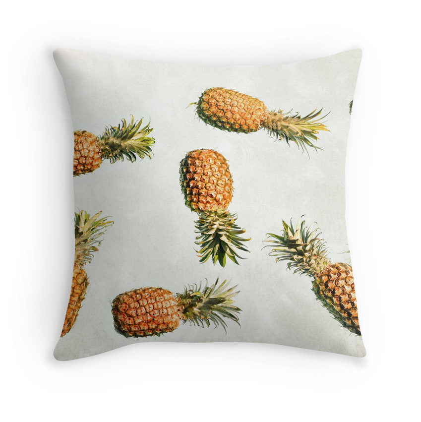 Vintage Pineapples Pillow