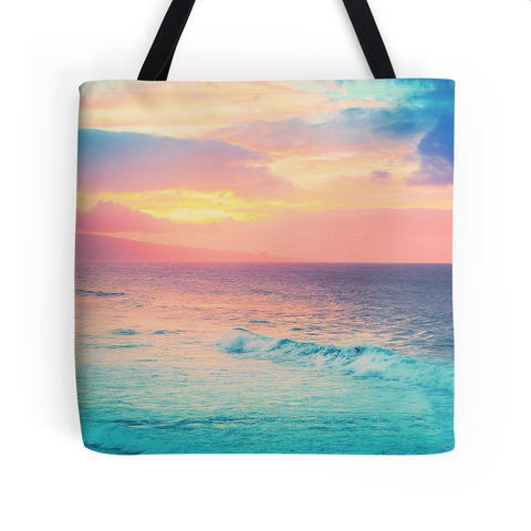 Ho'okipa's Heavenly Sunset Tote Bag
