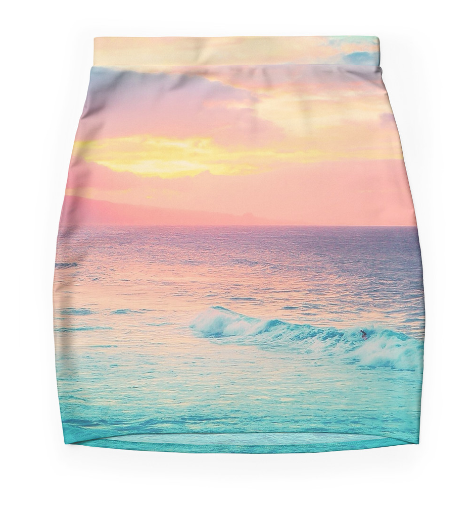 Ho'okipa's Heavenly Sunset Skirt