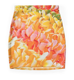 Diagonal Plumeria Leis Skirt