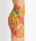 Diagonal Plumeria Leis Skirt