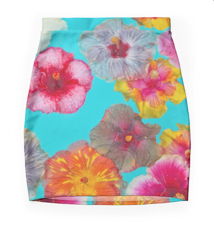 Hibiscus Pool Party Skirt