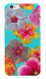 Hibiscus Pool Party iPhone Case