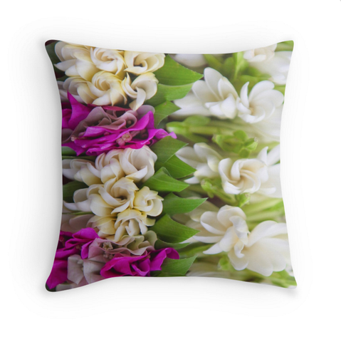 Tiare Tahiti Lei Pillow