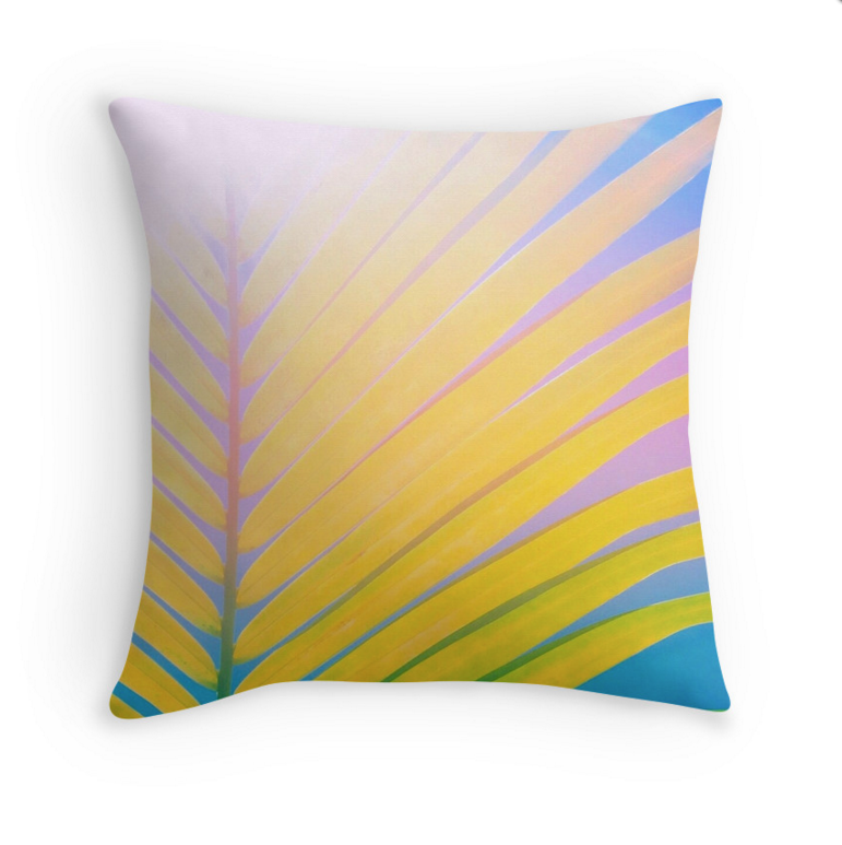 Tikehau Sherbet Palm Pillow