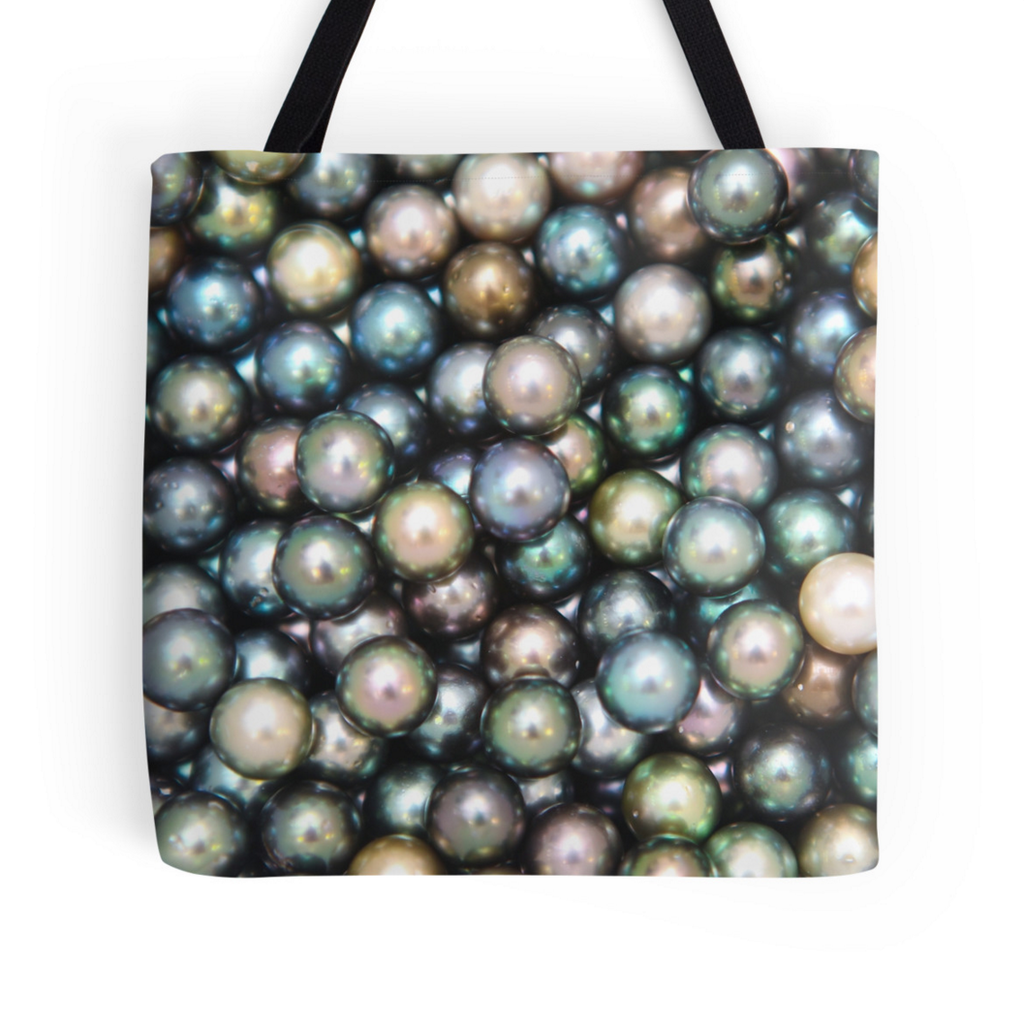 Tahitian Pearls Tote Bag