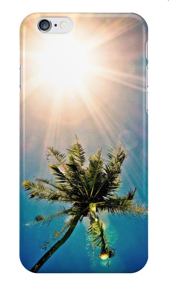Sunburst Palm Tree iPhone Case