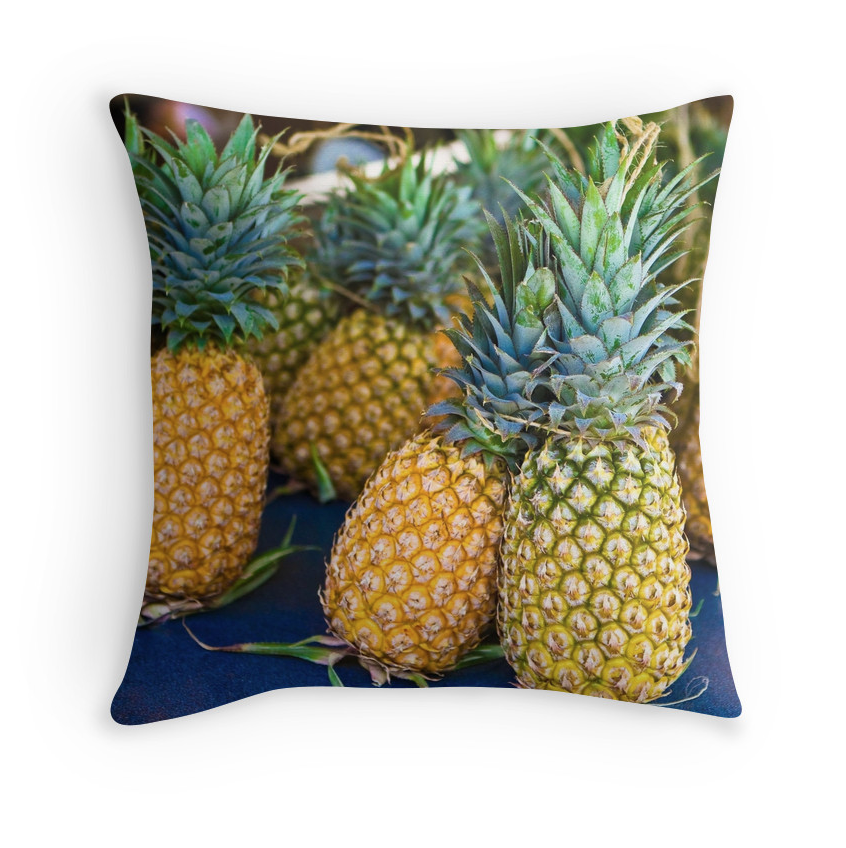 Tahitian Pineapple Pillow