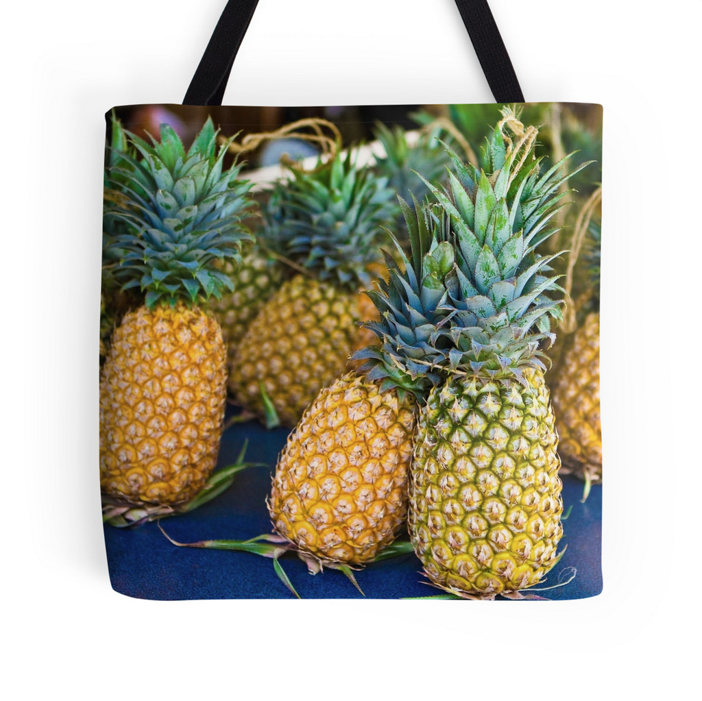 Tahitian Pineapple Tote Bag